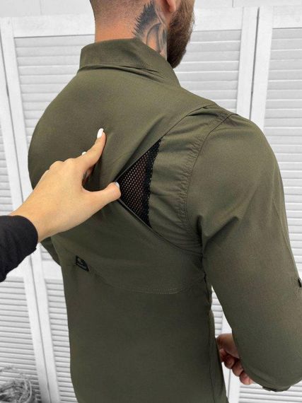 Облегченная Рубашка Combat tactical oliva РН3993 | Зображення 5