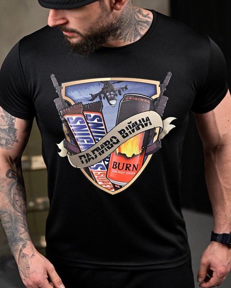 Тактична потоотводяща футболка Паливо black ПП7722 | Зображення 3