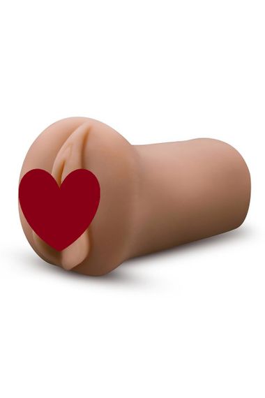 Мастурбатор Вагина реалистичная Blush Enlust Molly с бусинами внутри для большей стимуляции Sex Aura