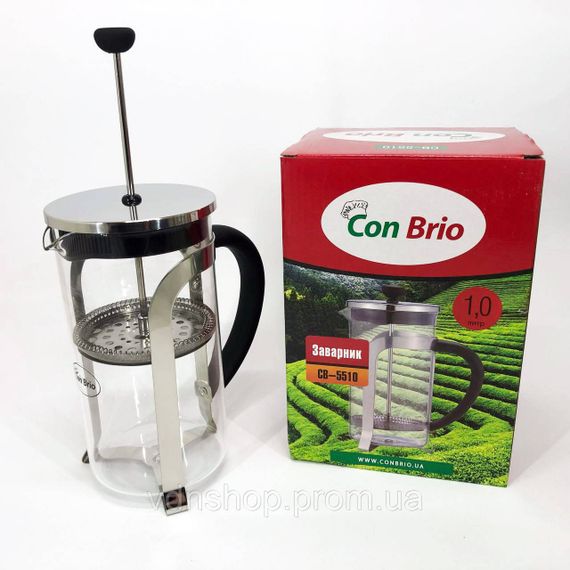 Удобный заварочный чайник из стекла с ситом, Стеклянный заварочный чайник для чая чайники GT-45 | Зображення 5