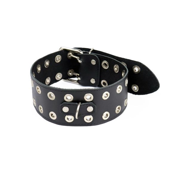 Нашийник Art of Sex - Tessa, натуральна шкіра, колір чорний | Зображення 2