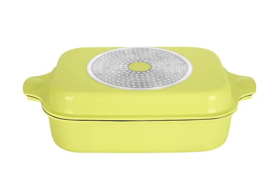 Гусятница з кришкою RINGEL Zitrone Ростер 9 л (RG-2108-34) | Зображення 1