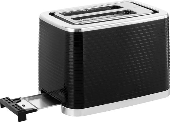 Тостер ECG ST 2750 Stripe 930 Вт чорний | Зображення 6