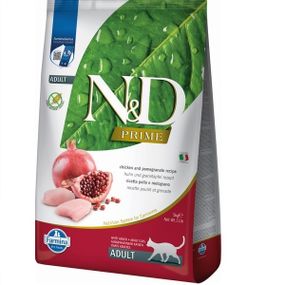 Сухий корм з куркою для котів Farmina N&D Prime Chicken Pomegranate Adult, 5 кг