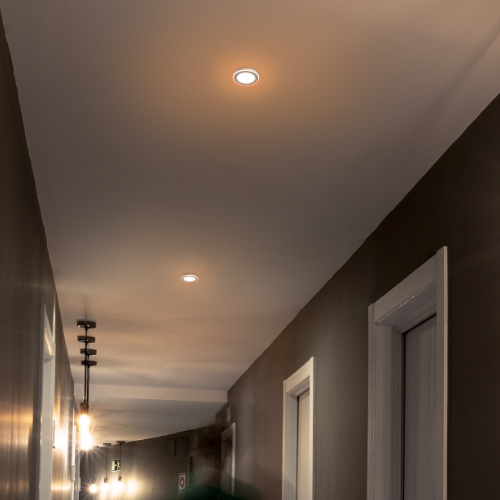 LED Світильник врізний 6W+3W 5000+2700К з декоративною підсвіткою VL-DL4R-0652 Videx | Зображення 5