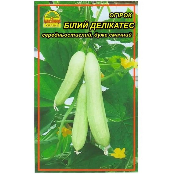 Насіння огірка Білий делікатес 5 шт. (Насіння країни)