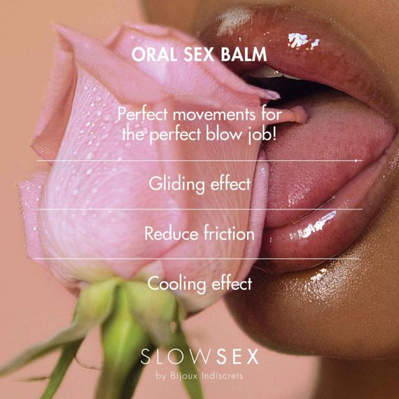 Бальзам для орального сексу Slow Sex by Bijoux Indiscrets ORAL SEX BALM | Зображення 3