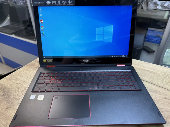 Ноутбук  Acer Nitro Spin 5 15.6  FHD IPS Touch i5 8250U/8Gb/SSD512Gb/GTX 1050 Б/У