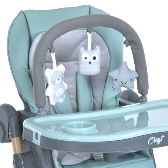 Стільчик для годування CRAFT ME 1115-W Mint, до 15 кг | Зображення 6