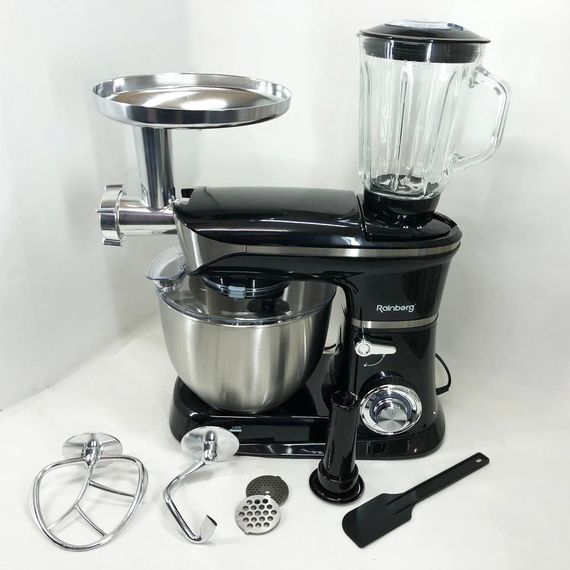 Планетарний міксер для густого тіста Rainberg RB-8080, Бюджетний тістомісильник для дому XN-49 | Зображення 8