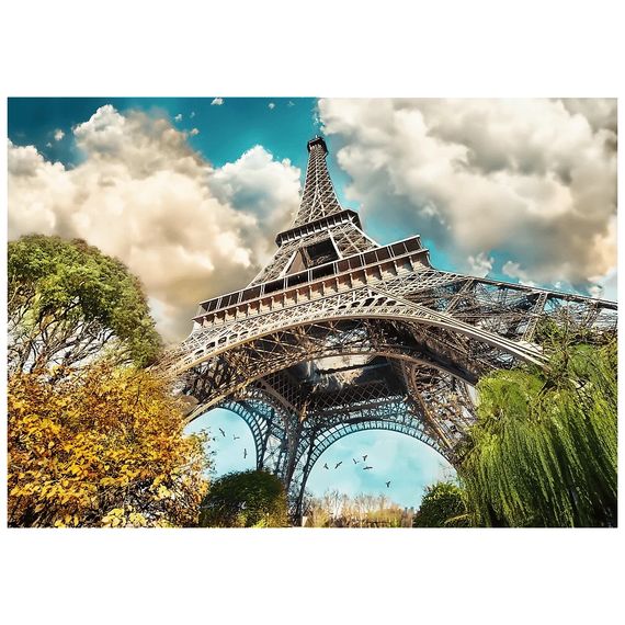 Пазл Trefl Premium Ейфелева вежа в Парижі, Франція 1000 елементів (5900511108156) | Зображення 2