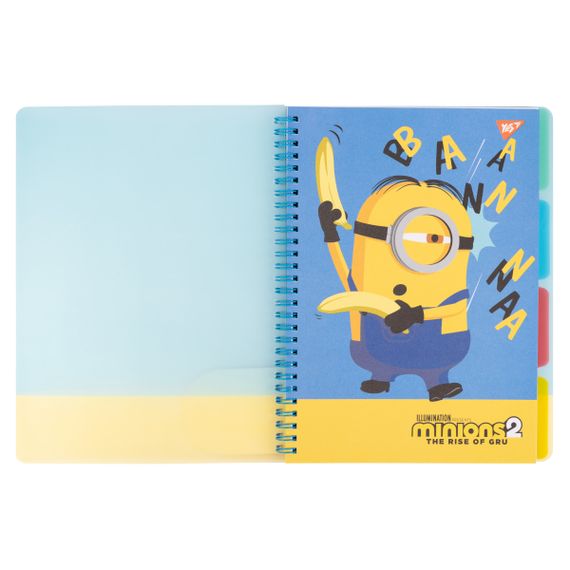 Зошит для записів В5 YES Minions 765743 80 аркушів | Зображення 2