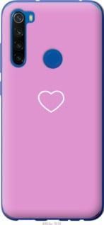 Чохол для Xiaomi Redmi Note 8T з пластику FCh_049086