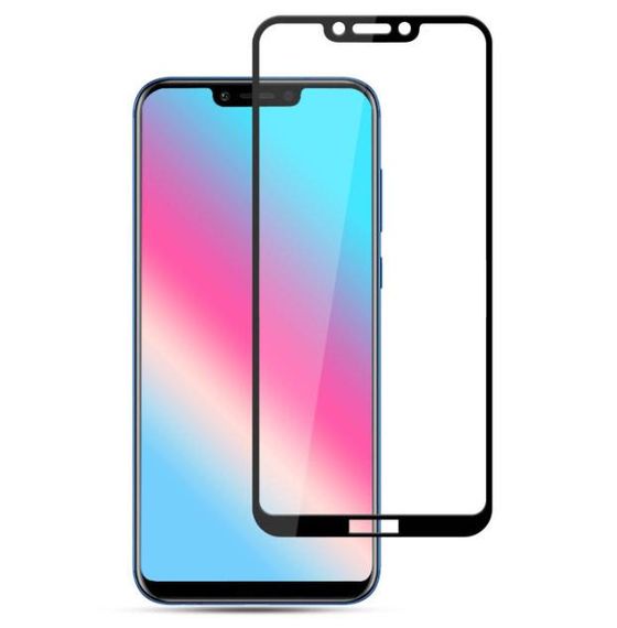 Full Glue защитное стекло для Honor Play - Black
