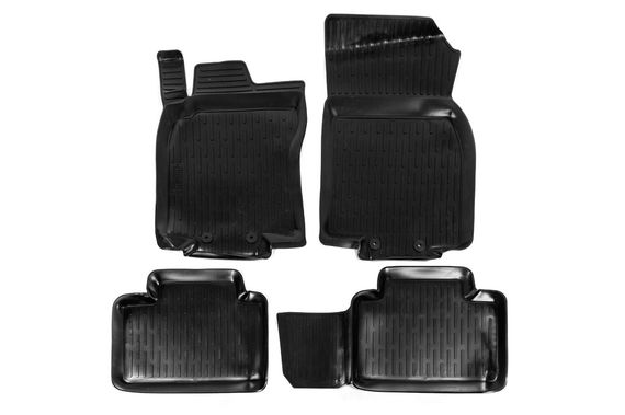 Гумові килимки (4 шт, Niken 3D) для Nissan X-trail T32 / Rogue 2014-2021 рр
