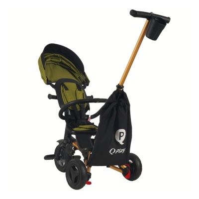 Детский велосипед QPlay Nova складаний триколісний Military Green (S700-16NovaEvaMG) | Зображення 1