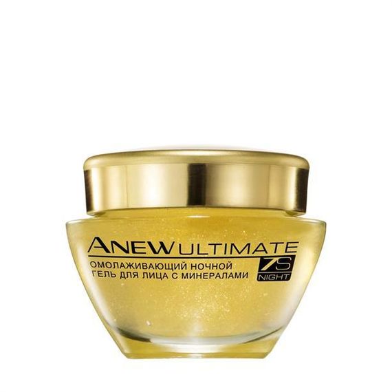 Нічний омолоджувальний гель для обличчя з мінералами Anew Ultimate 7S (50 мл) | Зображення 1
