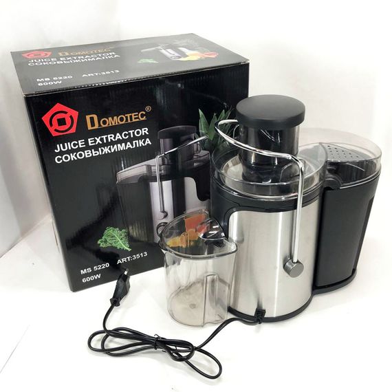 Низкоскоростные соковижималки Domotec, Центробежные соковыжималки, Соковыжималка для томат сока XG-39 | Зображення 8