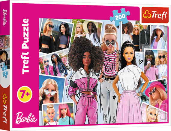 Пазли дитячі У світі Барбі Barbie  Trefl 13301 200 шт. Різнокольоровий shop (5900511133011)