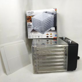 Сушилка для овощей и фруктов Adler AD 6660 600Вт пищевой дегидратор LR-98