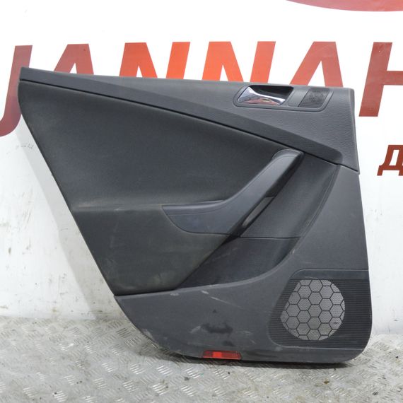 Карта дверей задня ліва Volkswagen Passat B6 2005-2010 Обшивка задніх лівих дверей Фольксваген 3C9867211