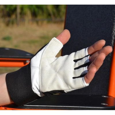 Перчатки для фитнеса MadMax MFG-269 Professional White S (MFG-269-White_S) | Зображення 4