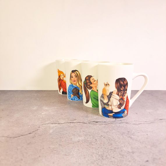 Чашка Дівоча радість Vittora VT-C-196385 385мл | Зображення 6