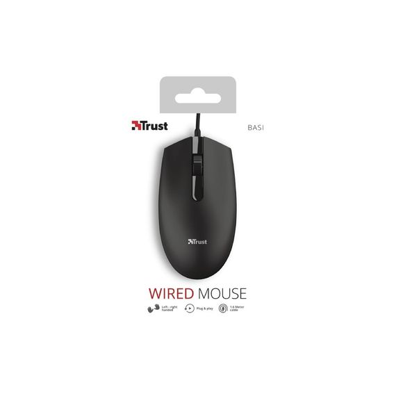 Мишка Trust Basi USB Black (24271) | Зображення 8