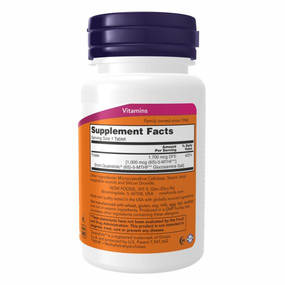 Methyl Folate 1000mcg - 90 tabs | Зображення 2