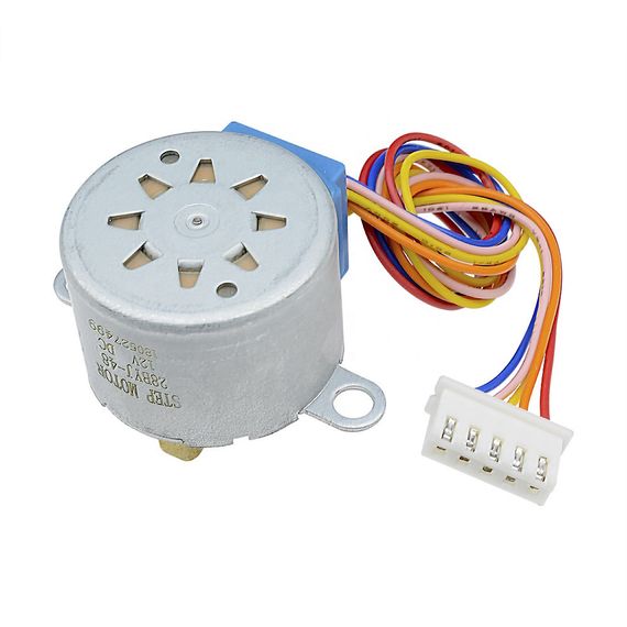 Кроковий двигун 28BYJ-48 4-фазний 12V
