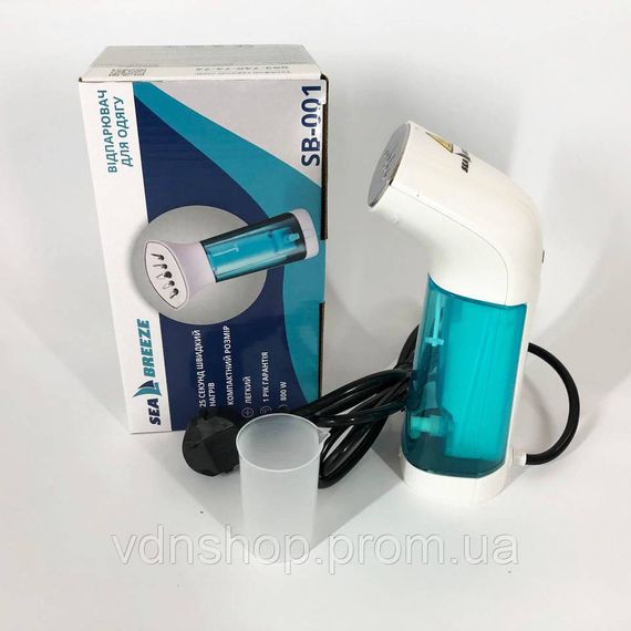 Дорожный паровой утюг SeaBreeze, Отпариватель для быстрого ухода за одеждой, Пароочистители для штор XZ-20 | Зображення 9