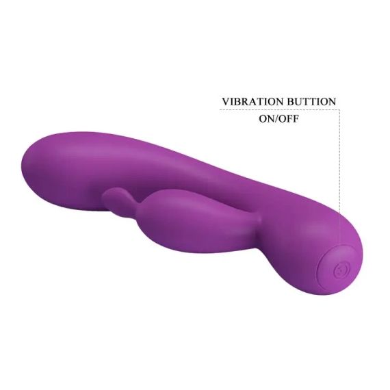 Вібратор з клітеральною стимуляцією Pretty Love Grace Purple Sex Aura | Зображення 6