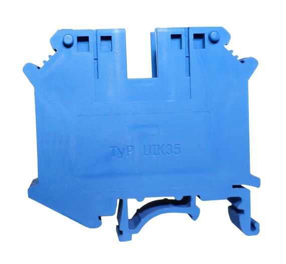 Клема КНГ-UK35 125А 4-35мм2 гвинтова синя набірна на DIN-рейку без маркера Ny95506254 | Зображення 2