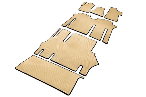 Коврики EVA V2 (полный салон, бежевые) для Mercedes Vito W639 2004-2015 гг.