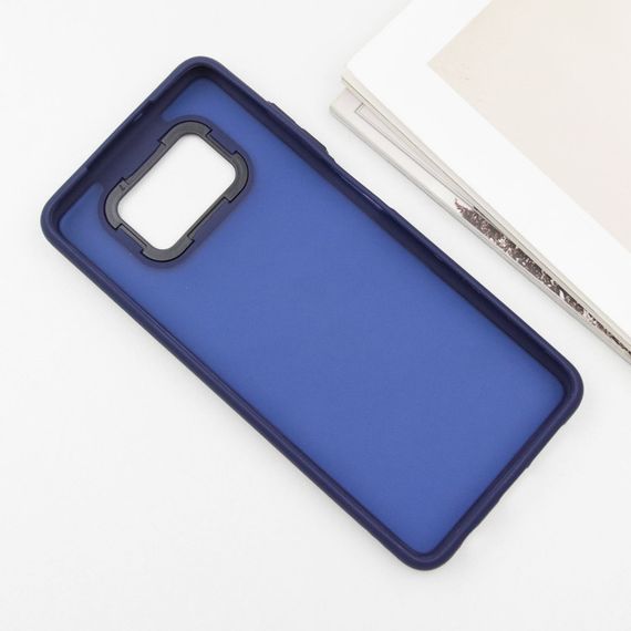 Чохол TPU+PC Lyon Frosted для Xiaomi Poco X3 NFC / Poco X3 Pro Navy Blue | Зображення 2