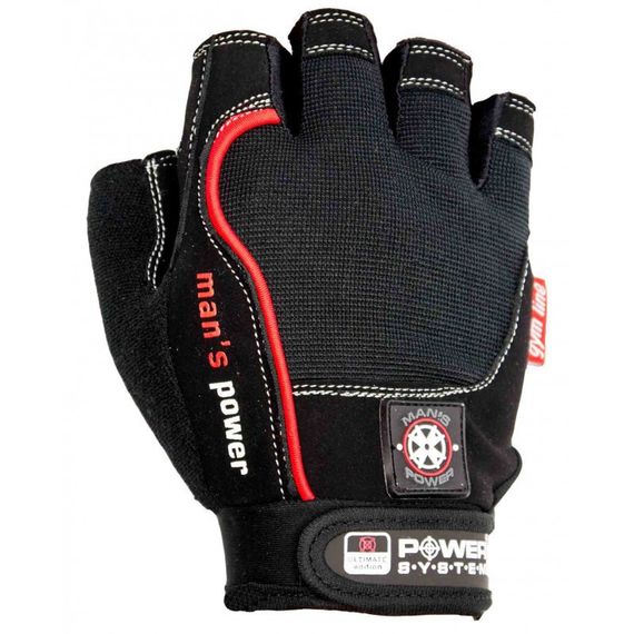Рукавички для фітнесу Power System PS-2580 Man’s Power Black M | Зображення 5