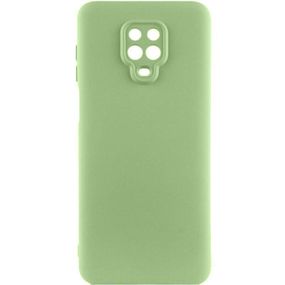 Чохол TPU GETMAN Liquid Silk Full Camera для Xiaomi Redmi Note 9s / Note 9 Pro / Note 9 Pro Max Зелений / Pistachio