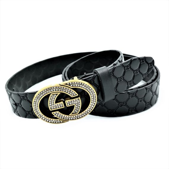 Женский кожаный ремень Gucci Цвет Черный brnd-30k-ua-09 | Зображення 1