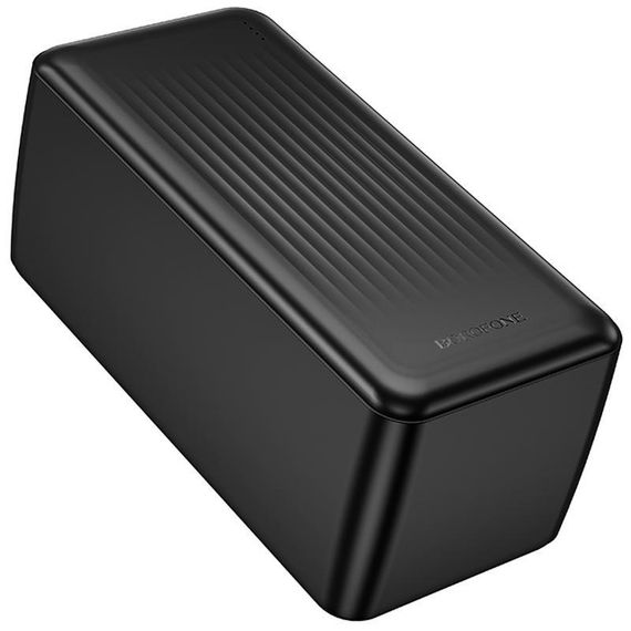Портативний ЗП Power Bank Borofone BJ80C Clever 22.5W+PD20W 50000 mAh Black | Зображення 1