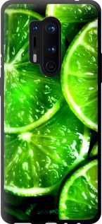 Чохол на OnePlus 8 Pro Зелені часточки лимона "852b-1896-2448"