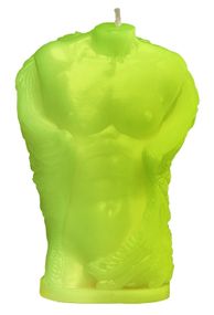 Свічка LOVE FLAME - Angel Man Yellow Fluor, CPS07-YELLOW Sex Aura