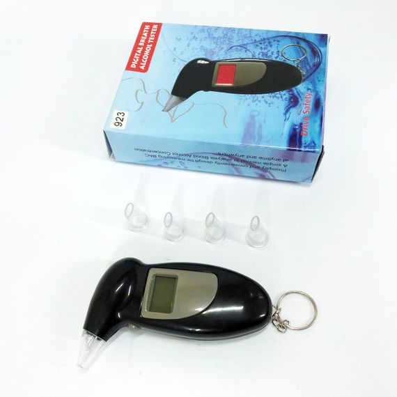 Алкотестер тест, Драгер алкотестер, Цифровий алкотестер з мундштуками, Високоточний алкотестер | Зображення 4