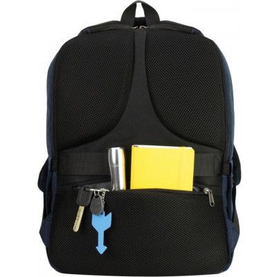 Рюкзак школьный Optima 17.5" USB Techno мужской 0.7 кг 16-25 л Синий с выделенными элементами (O97593-01) - | Зображення 1