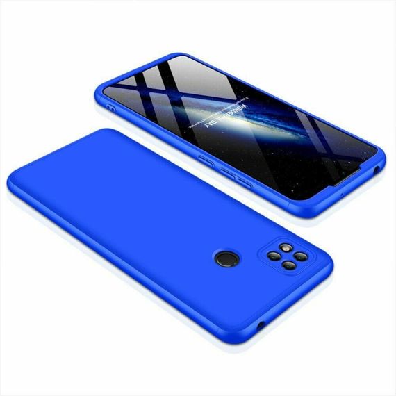 Чохол GKK 360 градусів для Xiaomi Redmi 9C / Redmi 10A колір Синій | Зображення 1