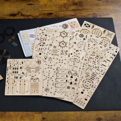 Конструктор Ugears механічний 3D Трицикл UGR-S (70216) | Зображення 5