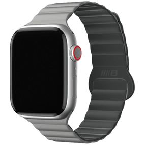 Ремешок BlueO Magnetic Silicone для Apple Watch 42(ser.1-3)/44/45/46/49mm Grey