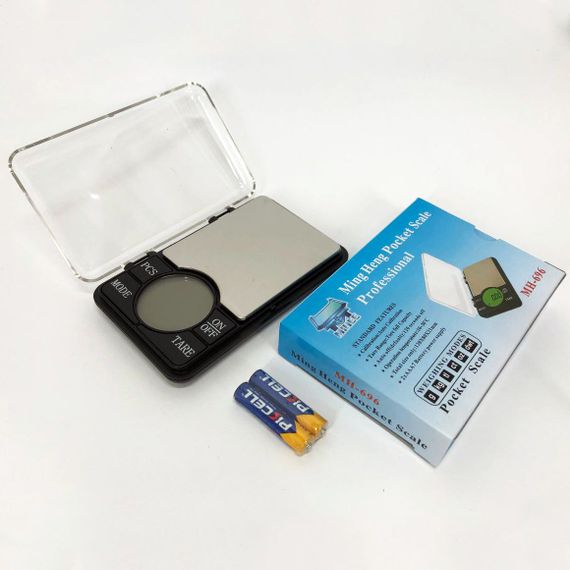 Ваги ювелірні Ming Heng Pocket Scale Professional MH-696 на 600 г, точні JX-103 електронні ваги | Зображення 4