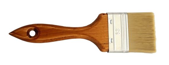 Пензель малярний плоский лакований VIROK PROFI b= 63 мм VR-19V006