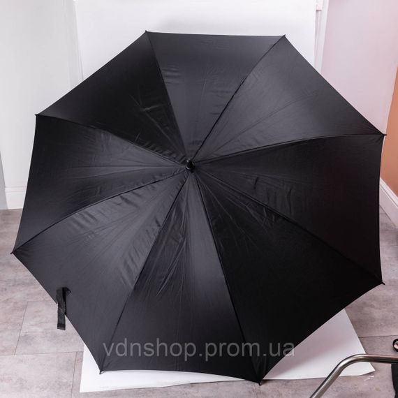 Зонт-трость классический прочный надежный из полиэстера от дождя HP-23-17 | Зображення 5