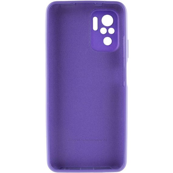 Чохол Silicone Cover Full Camera (AA) для Xiaomi Redmi Note 10 / Note 10s | Зображення 1